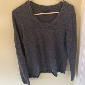 Grey Gap wool sweater